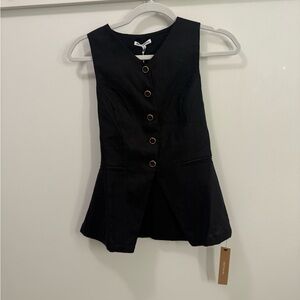 REFORMATION SIZE 0 ASPEN BLACK TOP